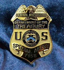 Criminal Investigation Departent of the Treasury US
Internal Revenue Service Special Agent USA