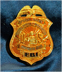 Special Agent Federal Bureau of Investigation Department of Justice FBI (USA)