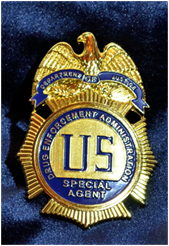 Department of Justice Drug Enforcement Administration Special Agent USA