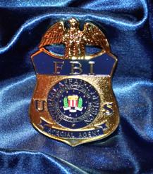 F.B.I. Badge