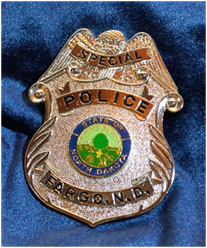 Special Police Fargo. N. D. State of North Dakota (USA)