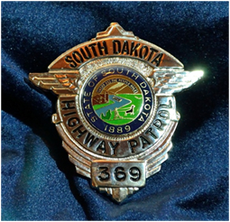 South Dakota Highway Patrol State of South Dacota 1889 (USA)