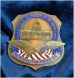 Inauguration of the President of the United States Metropolitan
Police D.C. (District of Columbia) Washington (USA):
