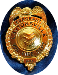 Sergeant Laytonsville Vol. Fire Dept. MD. State of Maryland (USA)
