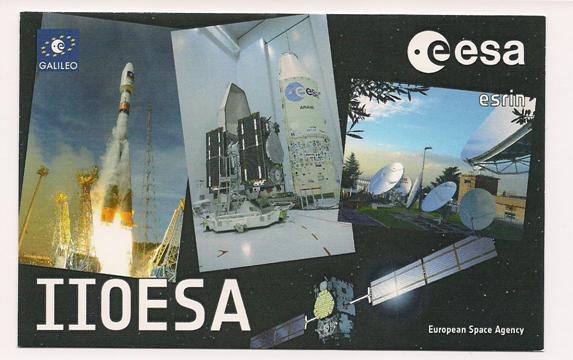 qsl ii0esa Agenzia Spaziale Europea
qsl ii0esa European Space Agency