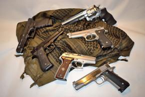 Beretta, Glock, Ruger, Colt, 